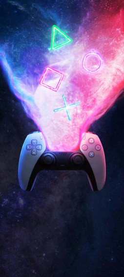 Gamer Space iPhone Wallpaper HD