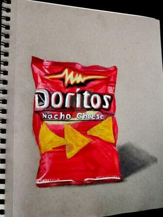 Doritos Drawing By Smackanicart