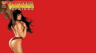 Vampirella Strikes HD Wallpaper Background