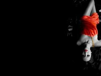 Jessica Chobot Selective Coloring Black Background Q8d3