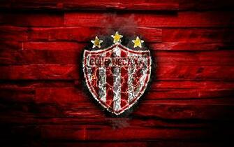 Wallpaper Necaxa Fc Burning Logo Liga Mx Red Wooden