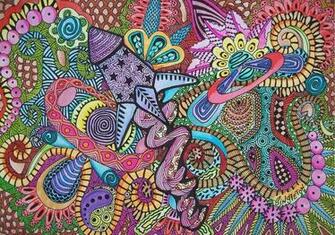 Dreama One More Time Hippie Art