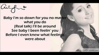 Grande Song Lyric Quotes HD Photo Wallpaper Collection