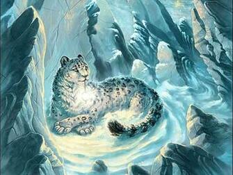 Wallpaper Magic White Cheetah