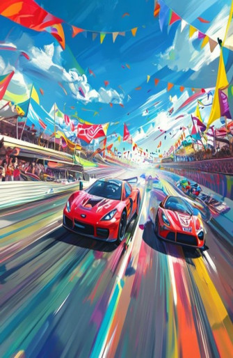 Race Track Wallpaper