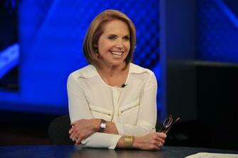Katie Couric Visits The O Reilly Factor At Fox Studios On May