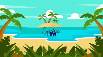 Palm Beach Wallpaper Exotic Ocean With Trees UHD 4k