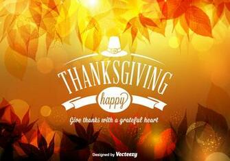Vector Happy Thanksgiving Background Vectors