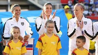 Carli Lloyd Hope Solo And Becky Sauerbrunn Getty Image