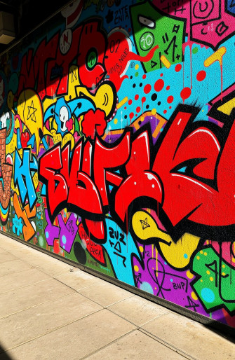 Abstract Graffiti Wallpaper