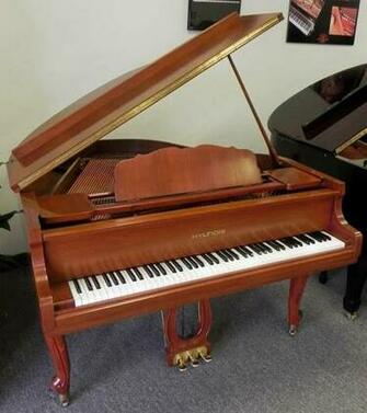 Baby Grand Piano Instrument Wallpaper