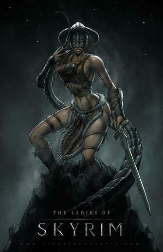 Ladies Of Skyrim By Jomarokindred