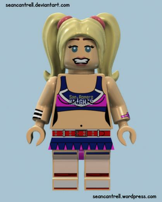 Lego Juliet Starling Lollipop Chainsaw By Seancantrell