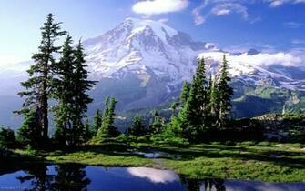 Hidden Lake In Mount Rainier Landscape Mountain Jpg