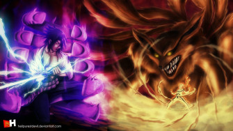 Naruto Vs Sasuke Wallpaper