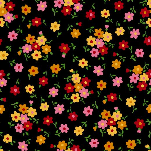 Flower Print Small Background Wallpaper