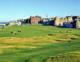 1st And 18th Holes The Old Course At St Andrews Links Wall Mural