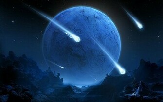 Falling Stars Meteors Wallpaper Wednesday