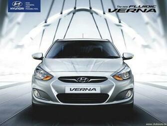 Wallpaper Cars Hyundai Verna Fluidic