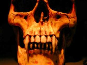 Vampire Skull Wallpaper