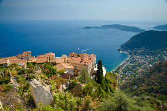 Panorama France Sea Man Made Town HD Wallpaper
