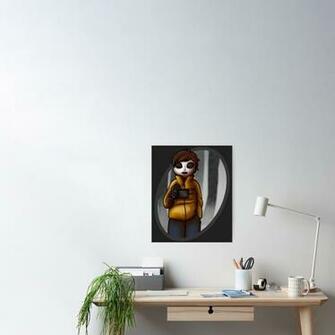 Masky Background Poster By Vanum Chan
