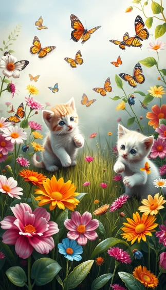 Cute Cats Wallpaper