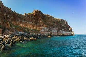 Sea Cliff Background High Quality Background