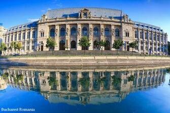 Romania Image Bucharest Ministry Of Justice Capital