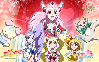 Fresh Precure Cure Berry Peach Pine Passion