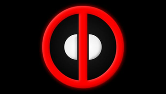 Deadpool Logo Wallpaper HD Background Image Art