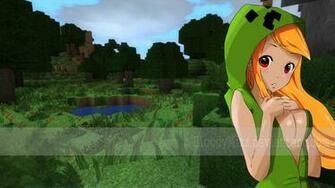 Minecraft Tzzzz Bum Creeper Girl By Bloodymizz
