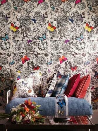 Butterfly Garden By Osborne Little Wallpaper Direct