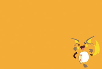 Raichu Wallpaper Minimal By