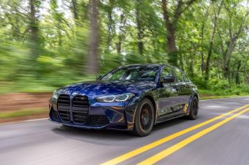 Blue Bmw M3 Competition G80