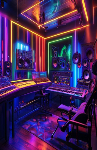 Music Recording Studio HD Wallpaper