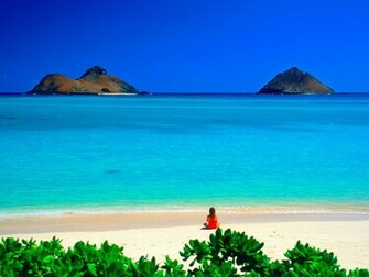 Hawaii Beach Sunset Wallpaper Oahu