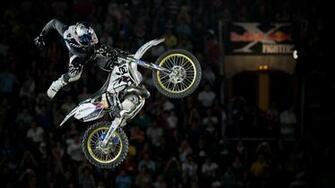 Red Bull X Fighters Style Motocross Motorbike Stunt