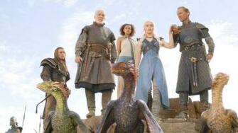 The Mother And Her Dragons Game Of Thrones Wallpaper
