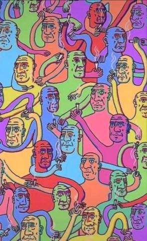 Kira Tenthorey On Art Collage Wall Picture