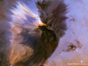 Eagle Nebula Wallpaper HD In Space Imageci