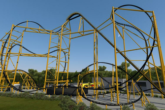 Steelers Themed Roller Coaster Close To Completion At Kennywood