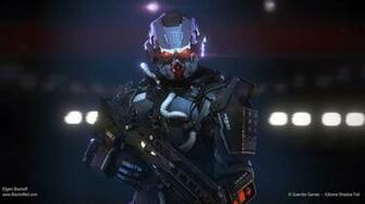 Killzone Shadow Fall Game HD Wallpaper Assault Trooper Rifle