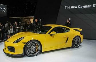 Race Spec Porsche Cayman Gt4 On The Cards Car Wallpaper
