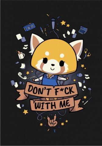 Aggretsuko Cute Red Panda Poster Art Print By Paloma Latorre