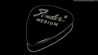 Black Guitar Wallpaper
