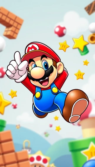 Mario Phone Wallpaper