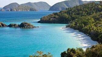 Trunk Bay In St John Virgin Islands Wallpaper