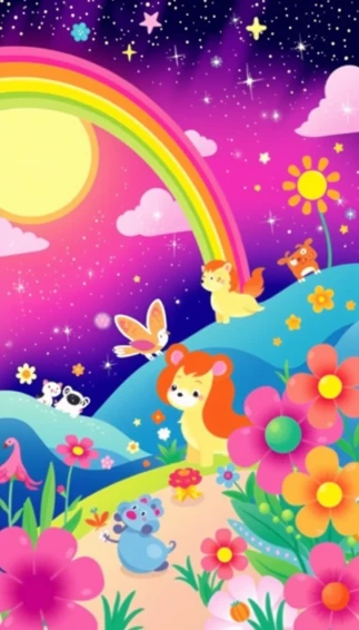 Lisa Frank Wallpaper