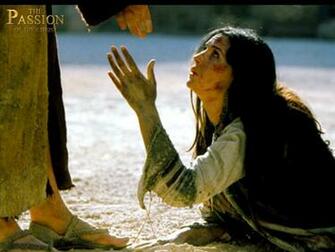 Christian Movie The Passion Of Christ Scene Wallpaper